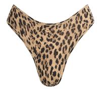 SKIMS Women's Fits Everybody Thong Sienna Jaguar Print