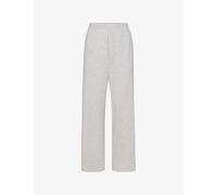 Skims Womens Skims Boyfriend Relaxed-Fit Stretch-Woven Trousers Light Heather Grey M