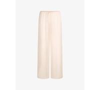 Skims Womens Skims Romance Wide-Leg Silk Trousers Primrose L
