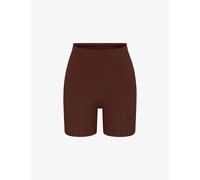 Skims Womens Skims Sculpt Fitted Stretch-Woven Shorts Cocoa XS