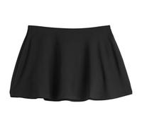 SKIMS Women's Smooth Lounge Mini Skort Obsidian