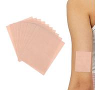 Skin Adhesive Tape, Pack of 100, Non-Woven, 6 x 6 cm, Thin, Self-Adhesive, Waterproof | Invisible Corrector Adhesive for Skin with that Hides, Hides Scars and Covers M