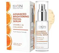 Skin Aesthetics Vitamin C Serum with Collagen: Treatment for Dark Spots, Skin Clarification, Anti-Ageing and Acne. Korean Products for Vitamin C and Collagen Care