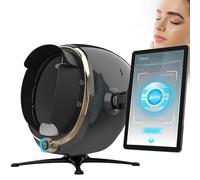 Skin Analysis Machine Facial for Salon 13.3/21.5 Inch Products Recommender Woods Lamp Machine Professional Dermatoscope Intelligent Moisture Analyzers Instrument(Black,13.3 in)