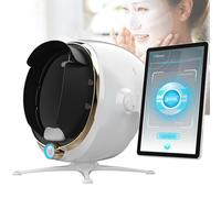 Skin Analysis Machine Facial for Salon,A6 AI Professional Skin Analyzer - High-Resolution Facial Detection Machine with 8-Spectrum Imaging for Precise Skin Assessment(White,13.3 in)