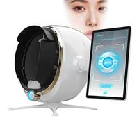 Skin Analysis Machine Professional HD Display,AI-Powered Facial Scanner for Salons Spas,Product recommendations,8-Spectral Imaging (Acne/Pigmentation/Wrinkle Detection),Multi-Language(White,13.3 in)