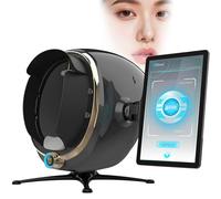 Skin Analysis Machine Professional HD Display,AI-Powered Facial Scanner for Salons Spas,Product recommendations,8-Spectral Imaging (Acne/Pigmentation/Wrinkle Detection),Multi-Language(Black,13.3 in)