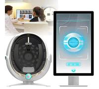 Skin Analysis Machine Professional Skin Analyzer Machine Skin Analysis Analizador De Piel Facial Profesional Skin Detector Analysis for Healthy Skin Care,White-21.5-inch