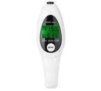 Skin Analyzer with LCD Digital Display, Skin Analyzer Skin Moisture Monitor for Skin Care, High Sensitive Facial Skin Tester Digital Measuring Device for Home Traveling Beauty Salon(White)