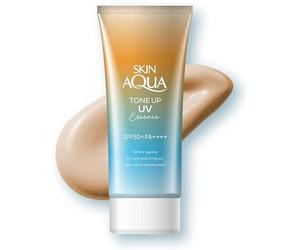 Skin Aqua Rohto Tone Up UV Essence 80g - Latte Beige