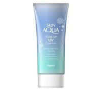 Skin Aqua Tone Up UV Blue Tone Essence SPF 50+ PA++++ | Color-Correcting Sunscreen with Hydration & High UV Protection