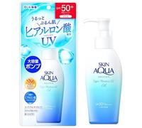 Skin Aqua UV Super Moisture Gel High-capacity pump type Sunscreen Fragrance-free SPF50+ / PA++++ (140g)