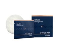 Skin-b-e-t-t-e-r science AlphaRet Exfoliating Peel Pads, Retinoid & Triple-Acid (Glycolic, Lactic, Salicylic) Facial Exfoliant, Smooths, Reduces Fine Lines & Wrinkles, 30 Pads