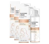 Skin Bleaching Cream for Body,Dark Spots Remover Lightening Cream & Uneven Tone Nourishing Formula Bleaching Intimate Areas Inner Thigh, Bikini Line, Knees Elbows for All Skin Types (3)
