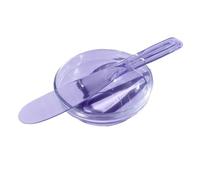 Skin Care DIY Mask Set Clear Rod Mud Mixing Bowl Spoon Soft Applicator Brushes Portable Face Mask Brush Face Mask Brush Set Dis(Set L-2pcs)