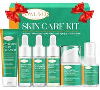 Lifting & Firming Anti-Aging Skin Care Set Kit for Women Teens,Niacinamide Retinol Serum,Hyaluronic Acid Serum,Skincare Gift Set,Facial Skin Care Products,Face Care Routine Kit Christmas Gift Women