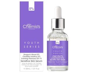 Skin Chemists Sensitive Skin - Dragon's Blood 5%, Centella Asistica 3%, Evening Primrose Oil 1%