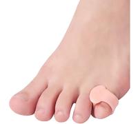 (Skin color) Gel Toe Separators,10 Pack Pinky Toe Spacers For Overlapping Toes, Bunions, Big Toe Alignment,hammer Toe Straighteners
