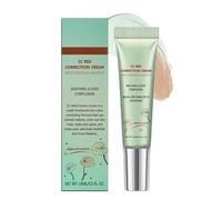 Skin Colour Corrector Cream, 15ml Colour Correcting Cc Cream, Cc Red Correct - Anti Redness Cream, Primer & Blur For Radiance Boosting And Soothing Effects, Even Complexion, Face Concealer For Women