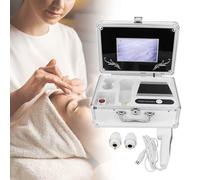 Skin Diagnosis Hair Analyzer - 7" HD Microscope, Professional Skin Scalp Detector with 50X/200X Dual Heads - HairFollicle Analyser Machine, Scalp Oil Magnifying Detector
