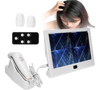 Skin Diagnosis Hair Analyzer Machine Detector 13Inch 50X 200X Scalp Multifunctional Follicle Analyser Digital Health Detection for Home Salon Use