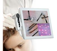 Skin Diagnosis Hair Analyzer Machine Professional 15-Inch Scalp Camera,High-Resolution Hair And Scalp Analysis Device,With Image Storage, For Beauty Salons & Head Spa,220V