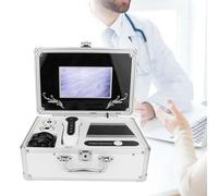 Skin Diagnosis Hair Analyzer, Skin Detector Moisture Tester - Scalp Hair Follicle Analyzer Machine with 7 Inches HD LCD Screen, 50X & 200X Magnification, for Home Spa Salon Use