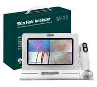 Skin Diagnosis Hair Analyzer, Skin Hair Analyzer, Skin Analysis Machine Professional Hair Follicles Oil Moisture Tester Digital Skin Hair Analyser