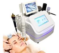Skin Diagnosis Hair Analyzer, Skin Hair Scalp Detector, Digital Microscope Scalp Hair Follicle Detector, with 7 Handles, LCD Screen, Facial Skin Diagnosis System for Salon Spa