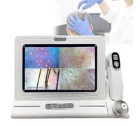 Skin Diagnostic Hair Analyzer 50-200X Scalp Handheld 11 Inch HD Microscope Microscope Multifunctional Follicle Analyser