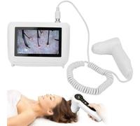 Skin Diagnostic Hair Analyzer Diagnosis 5 Inch LCD Screen Digital Scanner System Follicle Rechargeable Analyser Machine Scalp for Health