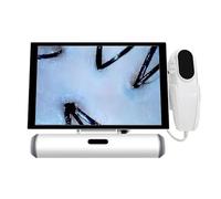 Skin Diagnostic Hair Analyzer, Professional Digital Scalp Analysis Machine, Hair Follicle Tester, Scalp Microscope, Equipped with Four Chart Comparison Function and 200x Magnification
