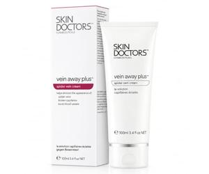 Skin Doctors Vein Away Plus 100ml | Specialist spider vein cream that helps reduce the appearance of spider veins, broken capillaries and redness in 6-8 weeks