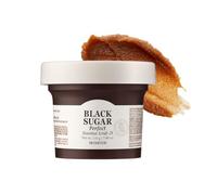 SKIN FOOD Black Sugar Perfect Essential Scrub 2X, 210 ml, Exfoliating Grain, Unisex, Travel Size