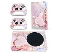 Skin for Xbox Series S, Whole Body Vinyl Decal Protective Cover Wrap Sticker for Xbox Series S Console and Wireless Controller (Xbox Series S, Pink A)