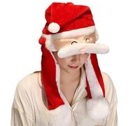 Skin-Friendly Christmas Costume Accessories - Movable Hat In Ears, Funny Plush Cute Hats Ear Movements Comfortable | Cosplay Jumping Hat for Carnival Parties