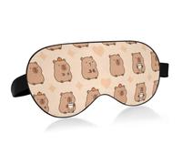 Skin Friendly Cool Nylon Surface Sleep Mask for Summer Daily