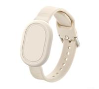 Skin-Friendly Silicone Band for Xiaomi Tag Skin-Friendly Silicone(Off White)