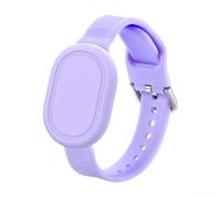 Skin-Friendly Silicone Band for Xiaomi Tag Skin-Friendly Silicone(Purple)