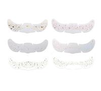 Skin-Friendly Temporary Face Featuring Metallic Freckles & Star Clusters, for Sensitive Skin Removable Decals with Sparkling Stars