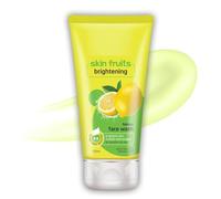 Skin Fruits Lemon Brightening Face Wash - 150ml | With Vitamin C for Glowing Skin | Reduces Dark Spots | Removes Excess Oil & Dirt | For Normal to Oily Skin
