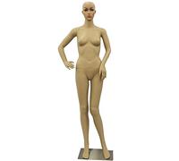Skin Full Body Female Mannequin with Metal Base, Skin Model Nos. F1 Height 175cm