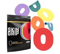 Skin Grip Adhesive Patches for Dexcom G6 CGM (20-Pack), Waterproof & Sweatproof for 10-14 Days, Pre-Cut Adhesive Tape, Continuous Glucose Monitor Protection(Multi-Colored)