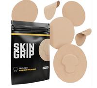 Skin Grip CGM Patches for Medtronic Guardian Sensor (20-Pack), Waterproof & Sweatproof for 10-14 Days, Pre-Cut Adhesive Tape, Continuous Glucose Monitor Protection(Tan)
