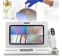 Skin Hair Analyser Diagnosis Analyzer 11 Inches Machine with HD LCD Screen Digital Moisture Tester, Four-Picture Comparison & 16G Storage for Home Spa Salon Use