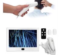 Skin Hair Analyser Diagnosis Analyzer, 13 Inch Scalp Multifunctional Rechargeable Follicle Machine, for Analysis Scalp, Home, Salon Spa