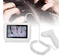 Skin Hair Analyser Diagnosis Analyzer, 5 Inch LCD Screen Digital Scanner System Analysis Scanner Rechargeable Machine Digital Health Detection for Home Salon Use