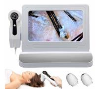 Skin Hair Analyzer, 11 Inch LCD Digital Microscope for Scalp Follicle Detection, High Definition Skin Tester, Home Salon Use