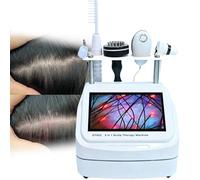 Skin Hair Analyzer, 50X/200X Scalp Analysis Machine Rechargeable Hair Follicle Skin Analyser Tester Machine HD Scalp Detector Digital Skin Health Detection for Home Salon