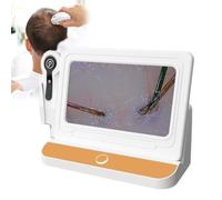 Skin Hair Detector Diagnosis Analyzer 10 Inch Scalp 50X 200X Lens Scalp Follicle Analyser Detection Machine for Salon Spa